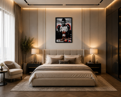 Muhammad Ali Neon LED Wall Art USB Powered Boxing Canvas 40x60cm