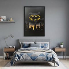 Batman Neon LED Wall Art 40x60cm USB Powered Superhero Decor Sign UK