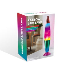 16" Rainbow Rocket Lava Lamp