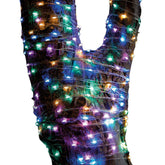Solar Powered 200 Multicolour Micro LED Lights - 19.9m Garden String