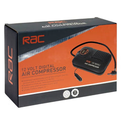 RAC 12V Digital Air Compressor - Portable 150 PSI Tyre Inflator