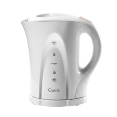 White 1.7L Electric Cordless Kettle with Boil Dry Protection