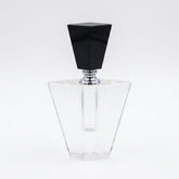 Arrowhead Crystal Perfume Bottle - Elegant Glass Dressing Table Decor