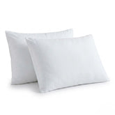 CloudNest Luxury Duck Feather Pillows - Pack of 2 Soft Support Pillows