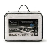About Home 13.5 TOG Double Down Alternative Duvet - 100% Cotton Outer