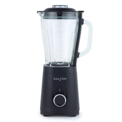 Salter Kuro 1.5L Glass Jug Blender - 600W Multi-Purpose Mixer, Black