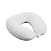 Travel Log White Memory Foam Neck Pillow & Eye Mask Travel Set