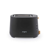 Progress Skara 2-Slice Toaster - 750W with 6 Browning Levels, Black