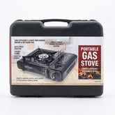 Marksman Portable Gas Stove with Carry Case - Ideal for Camping & BBQ