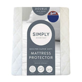 Simply Everyday Anti-Bacterial Double Quilted Mattress Protector - 2 Pack