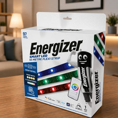 Energizer Smart LED Flexi Strip Light - 5m RGB Colour Changing WiFi