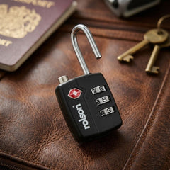 Rolson 30mm TSA Approved 3-Digit Combination Padlock for USA Travel