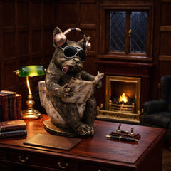 Home Luxe Loo-Time French Bulldog Ornament 29cm Funny Novelty Dog Gift