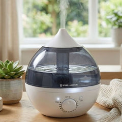 Spear & Jackson 1L Aroma Diffuser & Humidifier - 18 Mist Levels