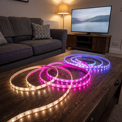 Aura 5m RGB LED Multicolour Strip Light Kit with Remote