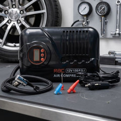 RAC 12V Digital Air Compressor - Portable 150 PSI Tyre Inflator