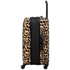 Leopard Print Medium Hard Shell Suitcase 67cm - Expandable Luggage