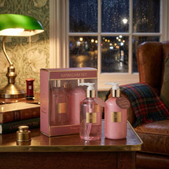 Home Luxe Maison Parfum Rouge Pink Hand Wash Lotion Gift Box Set