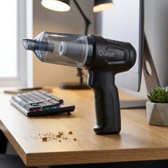 3-in-1 Cordless Car Vacuum, Blower & Inflator - 80W High Suction