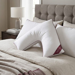 The Bed Club V-Shaped Microfibre Pregnancy and Nursing Support Pillow