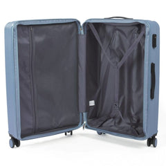 Havana 78cm Large Hard Shell Suitcase - Blue Travel Luggage