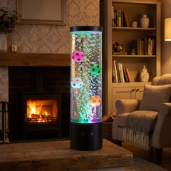 Home Luxe Football Fun LED Bubble Lamp Colour Changing Light | 29cm