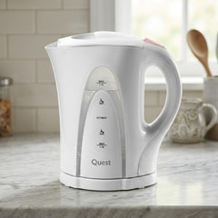 White 1.7L Electric Cordless Kettle with Boil Dry Protection