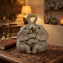 Leonardo Collection Ellie & Family Playtime Elephant Figurine