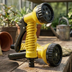 Superhose 25ft Expandable Garden Hose with Multi-Function Spray Gun