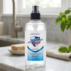 Lessxcoco 70% Alcohol Instant Hand Sanitizer 300ml Pump Box of 72