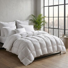 About Home King Size 13.5 TOG Down Alternative Duvet - 100% Cotton
