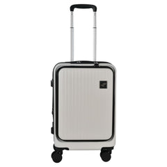 Cream Charging Cabin Case - Hardshell Carry On Suitcase with USB Port