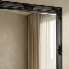 Juliette Antique Silver Ornate Full Length Mirror 180x90cm