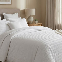 About Home Single Seersucker Duvet - Touch of Down Luxury Microfibre