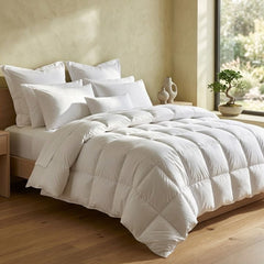About Home 13.5 TOG Double Down Alternative Duvet - 100% Cotton Outer