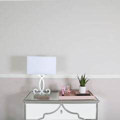 50x30 Faux Litchi Grain Tray Light Pink