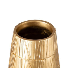 67.5cm Aztec Gold Polyresin Vase