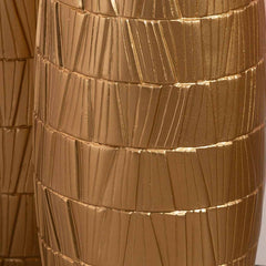 67.5cm Aztec Gold Polyresin Vase