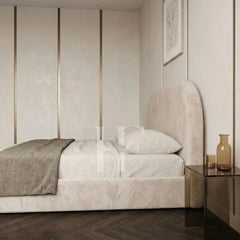 Modern Curved Arched Upholstered Velvet Bed Frame Regular price £899.00 GBP