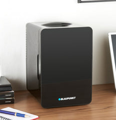 Blaupunkt 6L Mini Fridge - Portable Black Cooler for Home, Office & Car