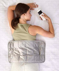 Electric Weighted Heat Pad 30x60cm - 10 Heat Settings & Auto Shut-Off