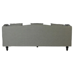 Feya Three Seater Grey Fabric Sofa