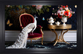 French Velvet Celestine peacock amid opulence 2 - Home Luxe Interior