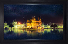 French Velvet Golden Temple Nightview Home Luxe Interior