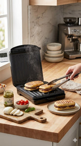 George Foreman 25800 Small Fit Grill - Black Electric Griddle Machine