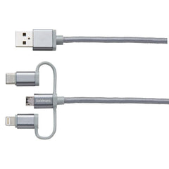 Goodmans 3-in-1 Charging & Sync Cable