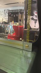 Golden Meander Mirror: Luxury Meets Classical Design | Home Luxe Interior.