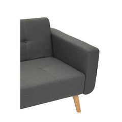 Hansa Hagen Grey Large Corner Sofa Bed Home Luxe Interior