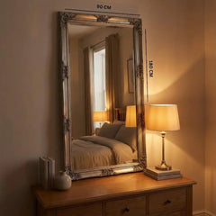 Juliette Large Champagne Ornate Full Length Mirror 180x90cm