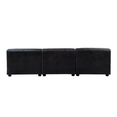 King Left Arm Leather Seat Sofa